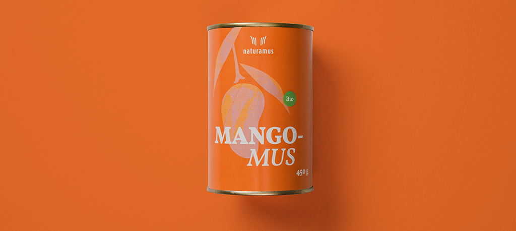 Mangomus Ansicht naturamus Bio-Mangomus 450 g Dose